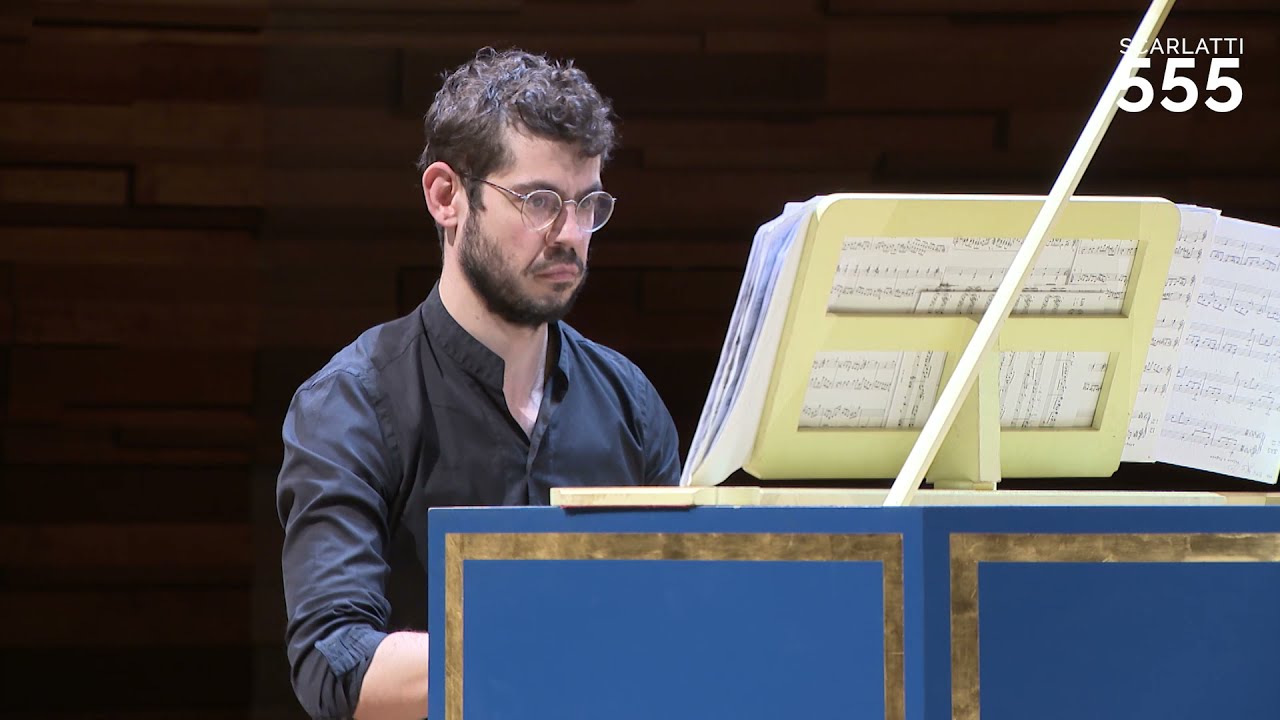 Scarlatti : Sonate pour clavecin en fa mineur K 386 L 171 (Presto), par Paolo Zanzu - #Scarlatti555