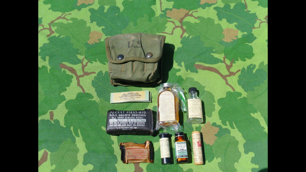 My complete USMC M2 Jungle First Aid Kit