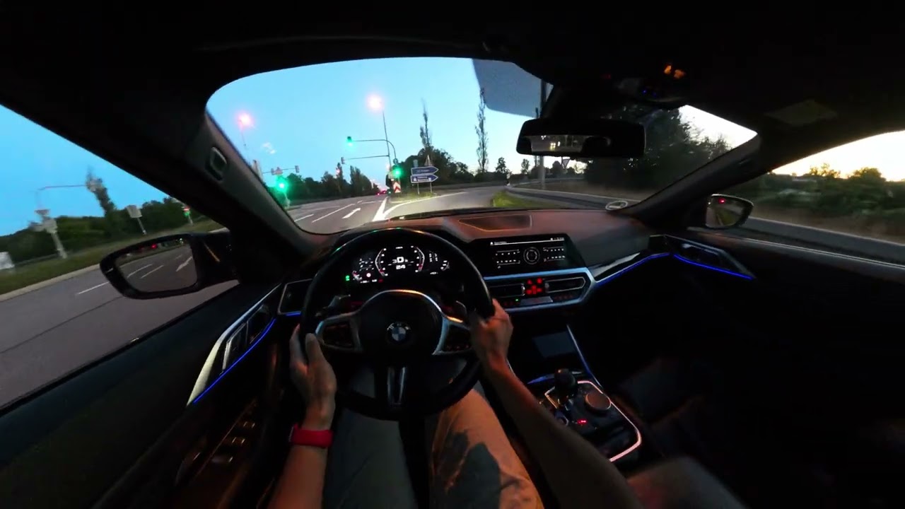 510 HP Open-Top Monster! ☀️ BMW M4 Competition Cabrio Autobahn Blast