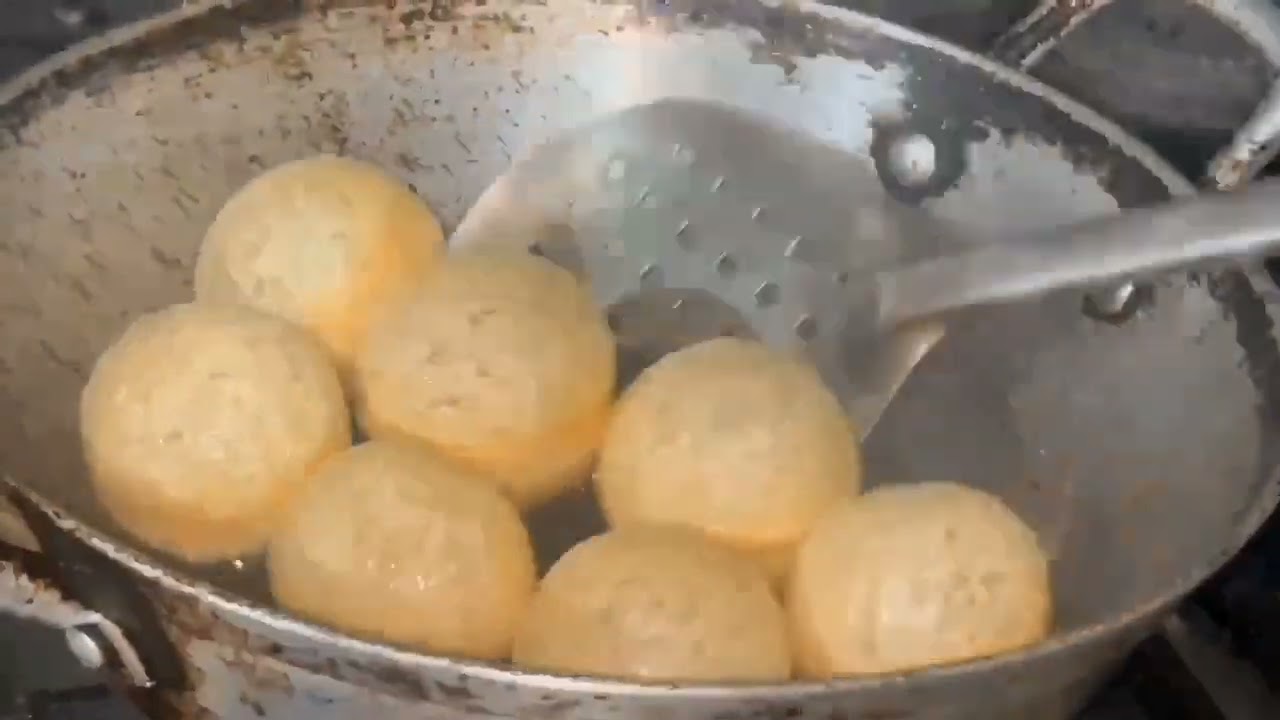 Golgappe Panipuri Homemade Recipe👩‍🍳🍽️
