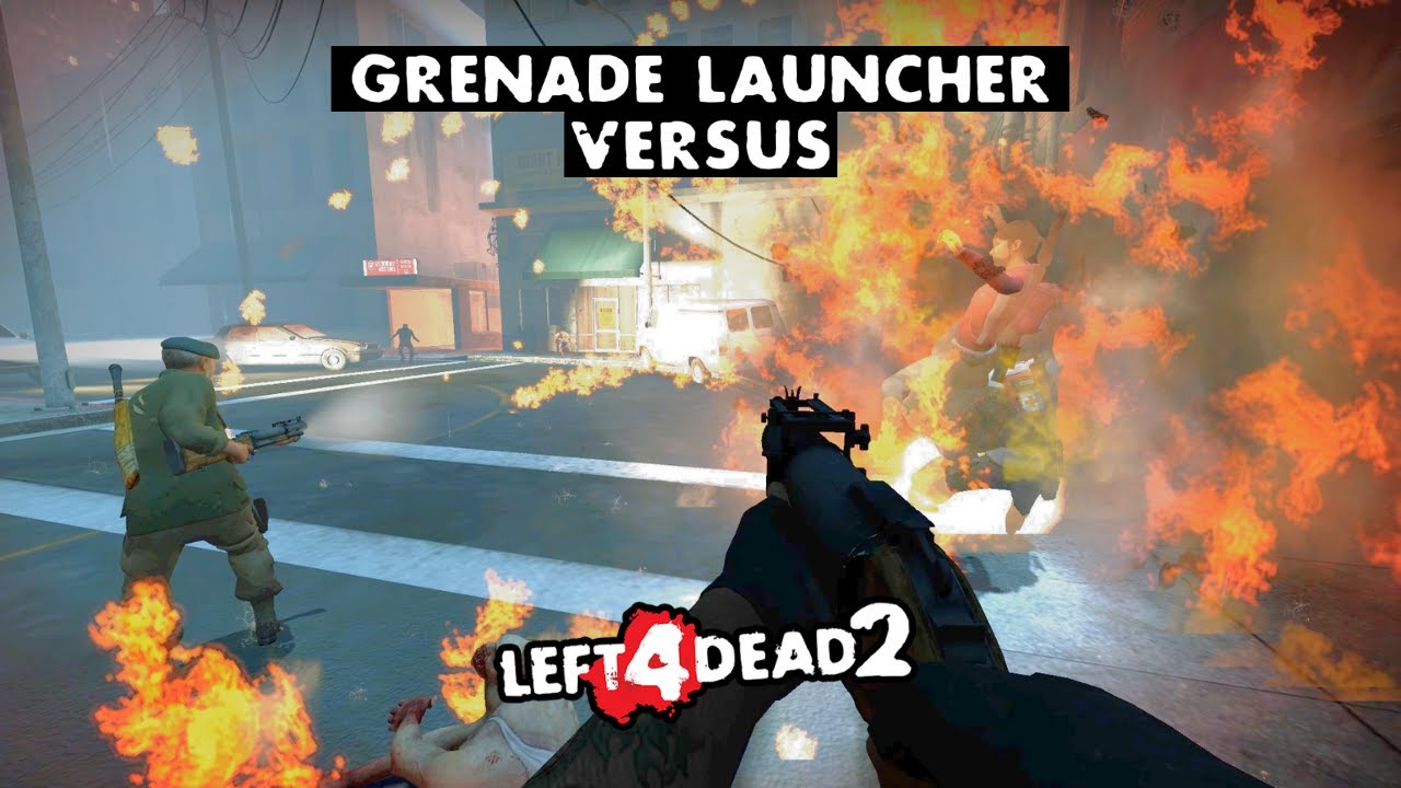 LEFT 4 DEAD 2 - GRENADE LAUNCHER VERSUS - NO MERCY - NEW MODE!