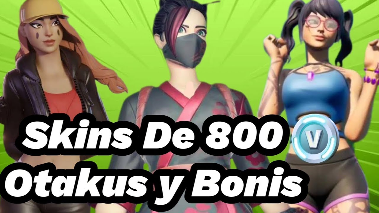 LAS 28 MEJORES SKINS DE 800 PAVOS EN FORTNITE | PARTE 1