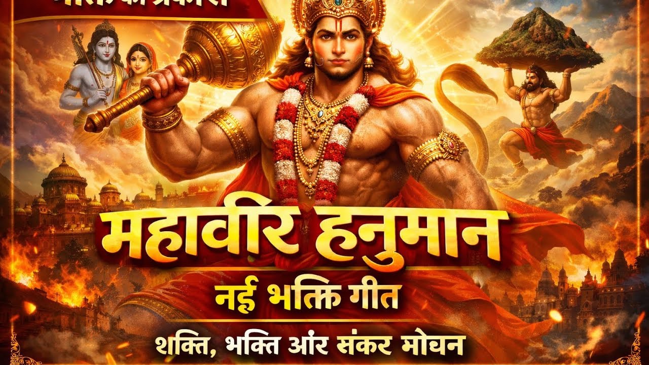 जय बजरंग बली | New Hanuman Bhajan 2026 | भक्ति का प्रकाश#HanumanSong#HanumanDevotional#BajrangBali