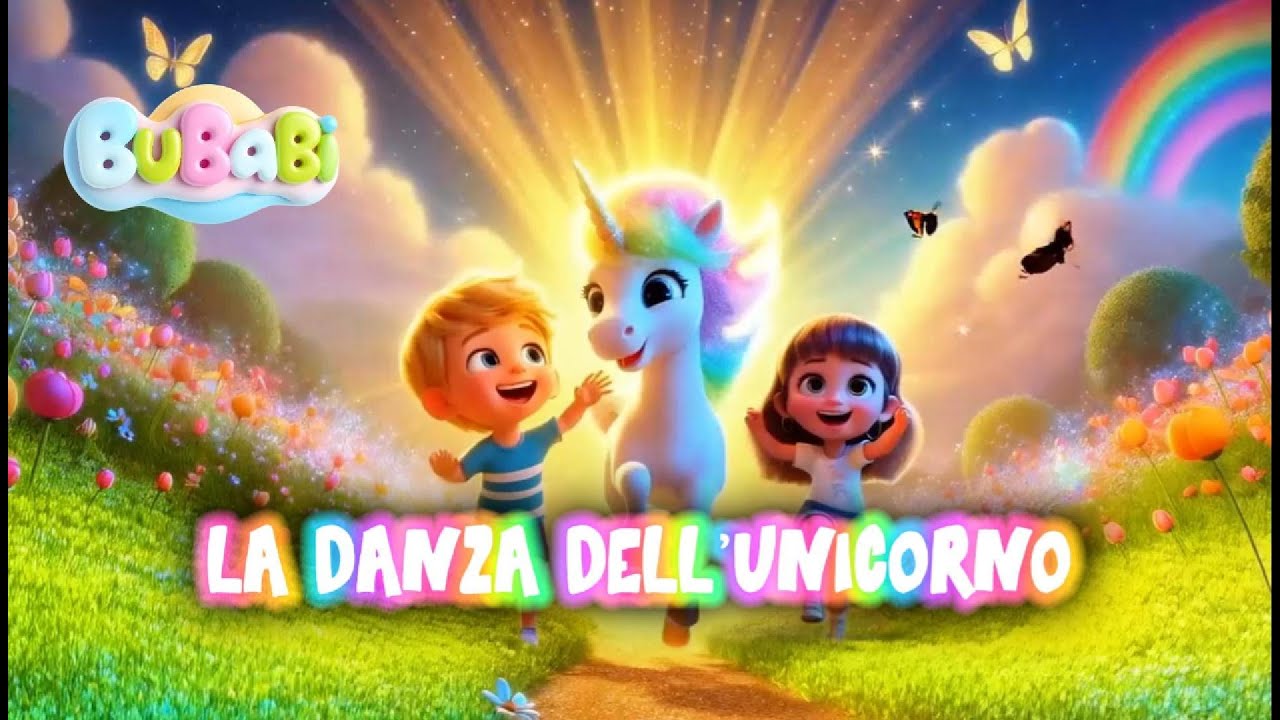 BUBABi – La danza dell' unicorno | Canzone Filastrocca Divertente ed Educativa per Bambini