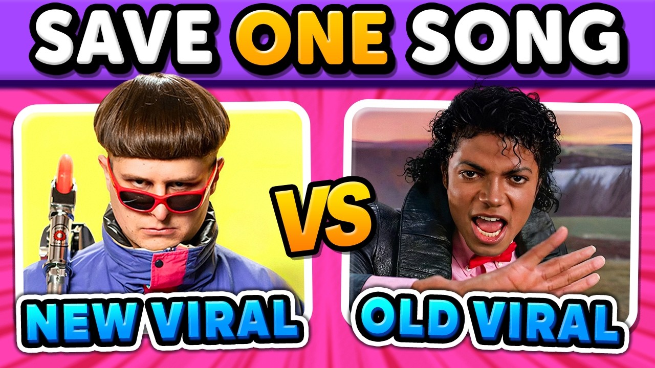 SAVE ONE SONG 🎵 Old vs New Viral TikTok Songs 🔥 | Music Quiz 2026