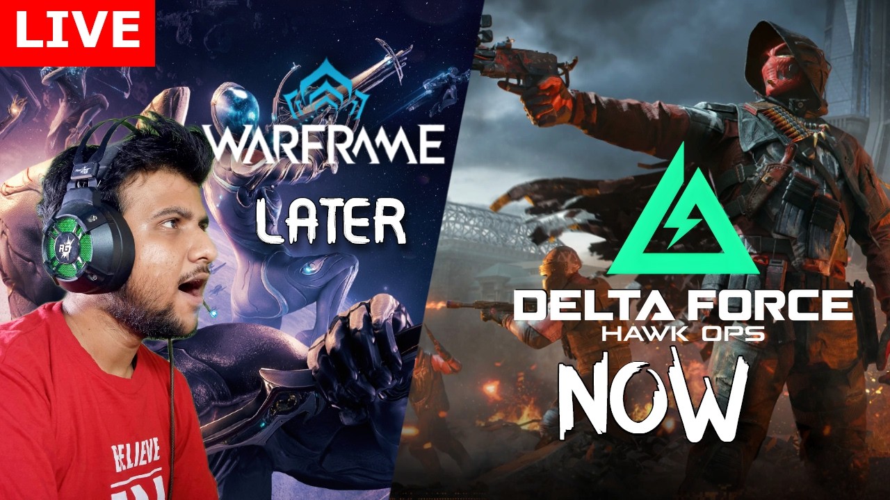 🔴Live Destiny 2 | Playing Delta Force With Gang | Delta Force Gameplay Aftershock | Day 3 WARFRAME