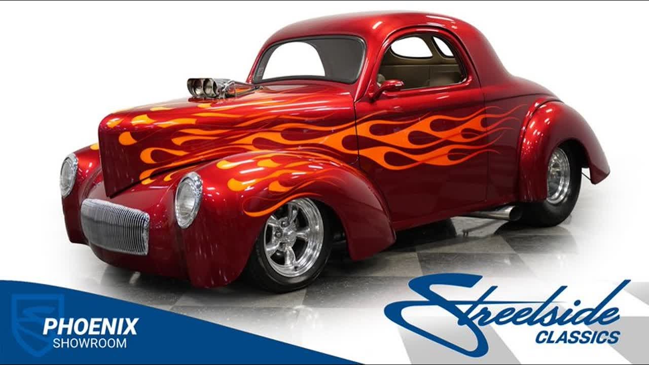 1941 Willys Coupe Street Rod 3895-PHX for sale | Charlotte, Atlanta, Dallas, Tampa, Phoenix, Na...