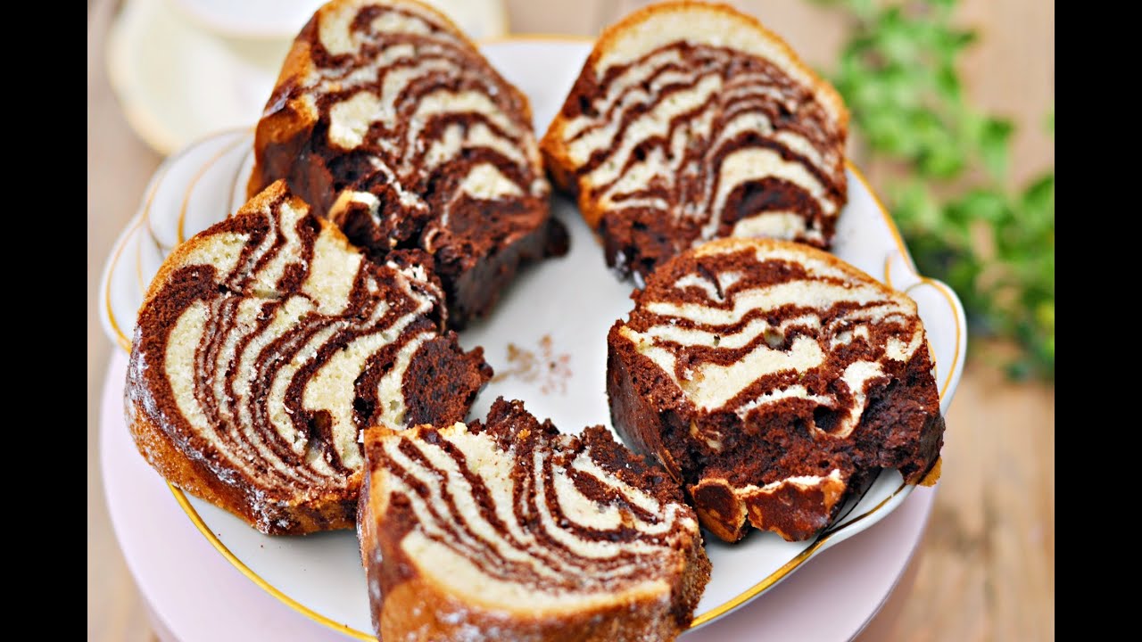 Babka ZEBRA – Mała Cukierenka