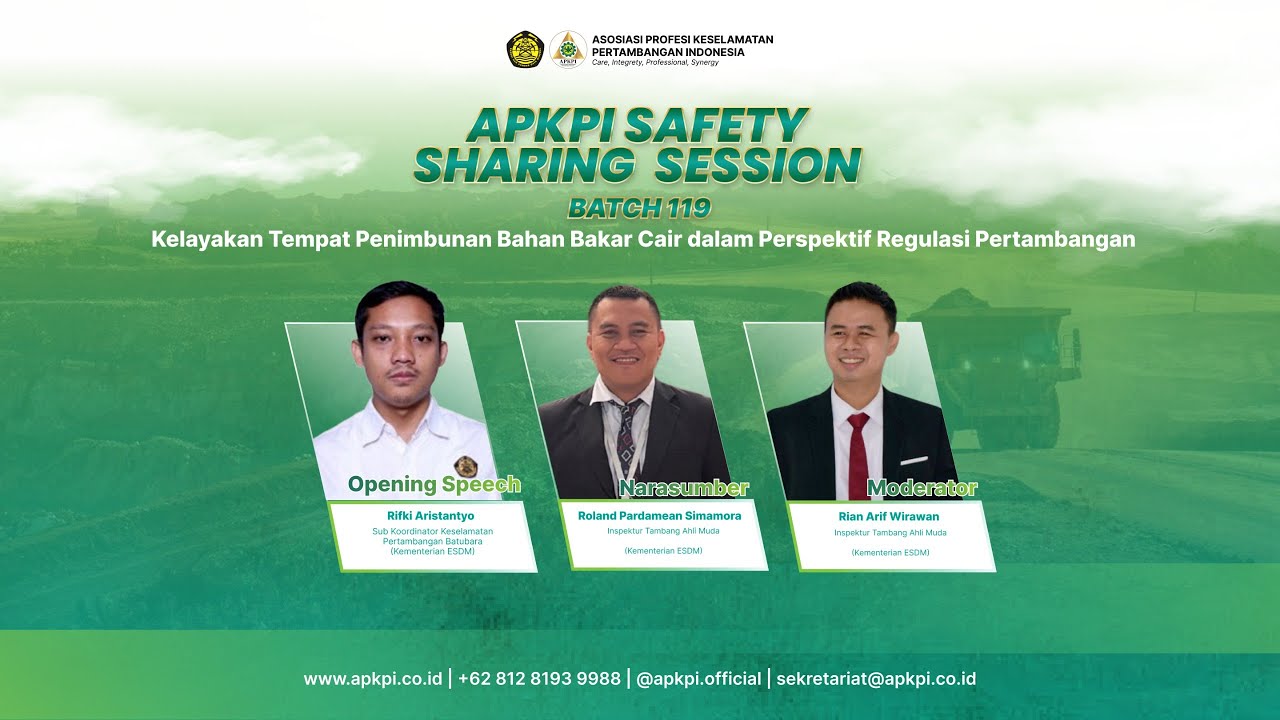 APKPI Safey Sharing Session Bact 120