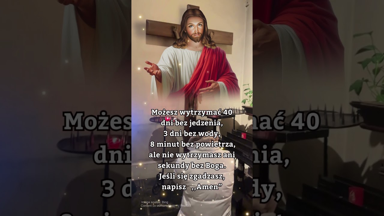 Zaakceptuj błogosławieństwo Pana i wsp&oacute;łdziałaj. #jezus #jesus #boże