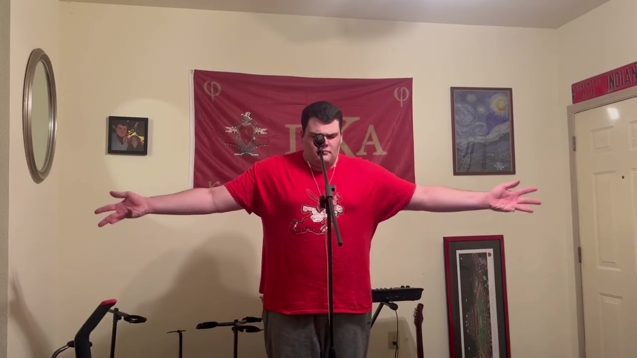 Me Singing Depeche Mode: “Shake The Disease”
