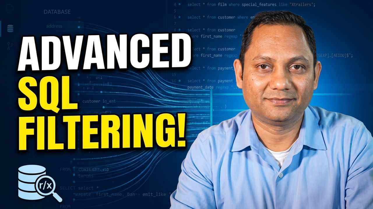 Complete SQL for Analysts and Data Scientists [P-2/5 Filtering & Grouping] | आसान तरीके से SQL सीखें