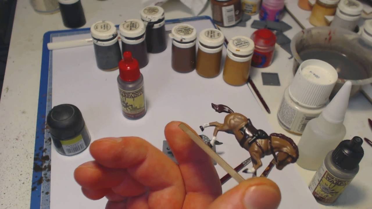 32 Peindre un cheval Eskice Miniature