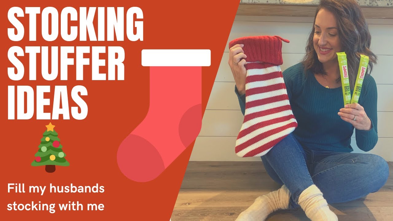 STOCKING STUFFER IDEAS + FILL MY HUSBANDS STOCKING WITH ME