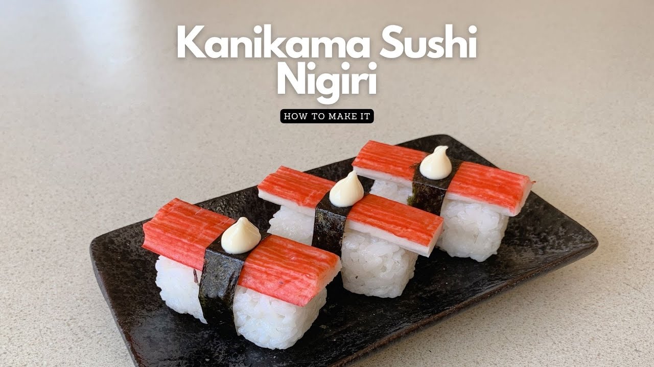 How To Make Kanikama Sushi Nigiri The Easy Way