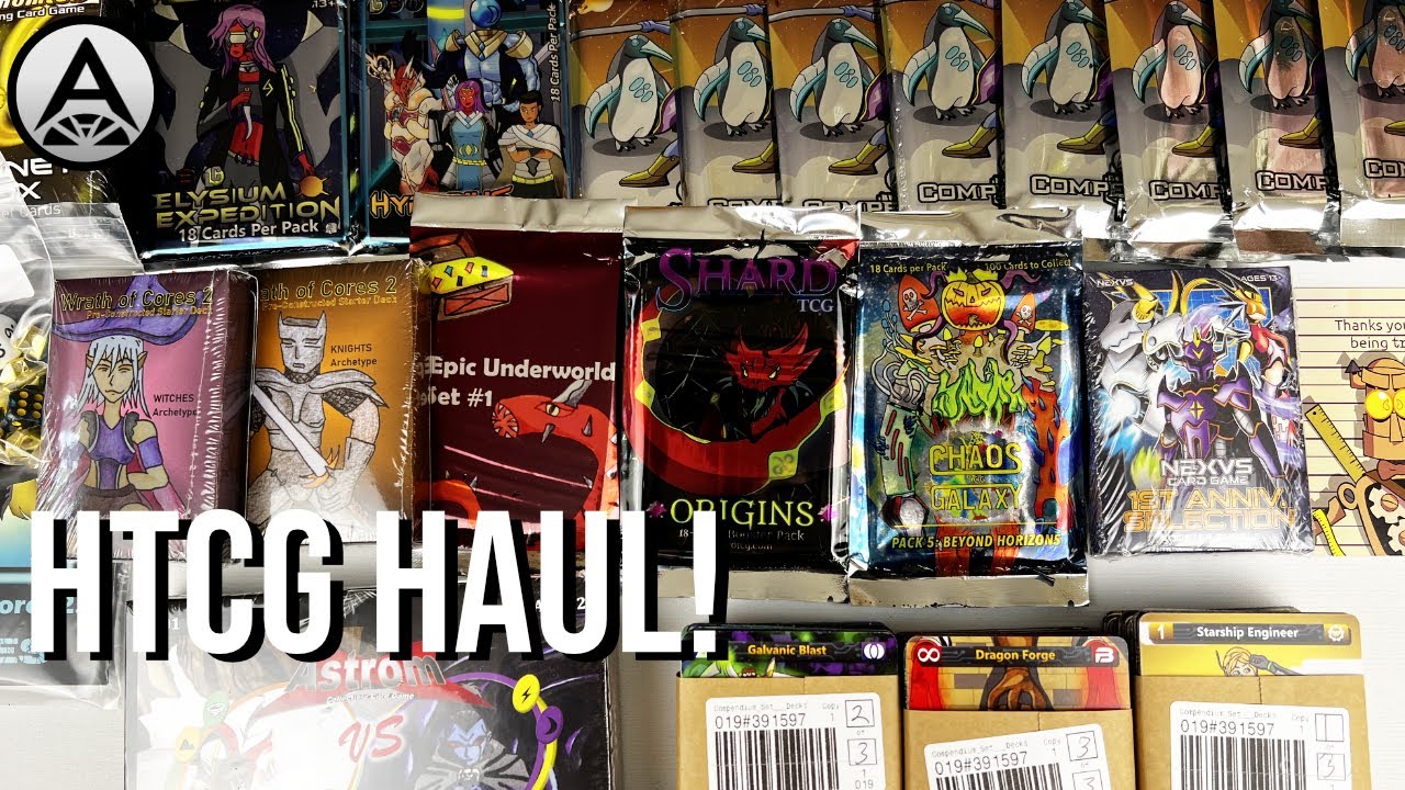 BIG Game Crafter Homemade TCG Haul! Mail Day!