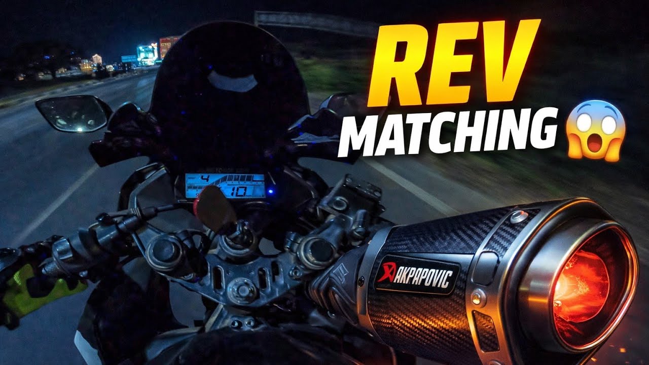 🔥This Rev Matching Sound 😱 | R15 V3 Akrapovic R9 Exhaust 💥 | First Ride of 2026 ⚡ #revmatching #2026