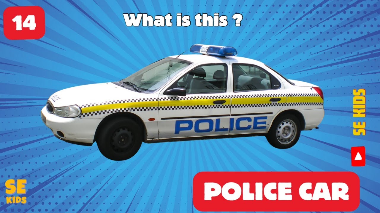 Guess Which Vehicle This Is? Learn 24 Vehicle Names in English