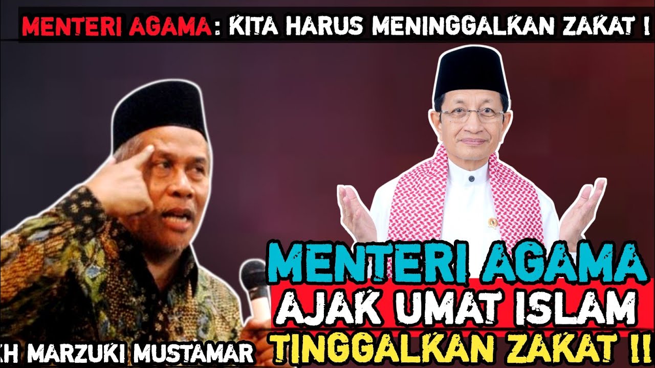 Menteri Agama Ketar Ketir‼️langsung Klarifikasi || KH MARZUKI MUSTAMAR angkat bicara !!! 