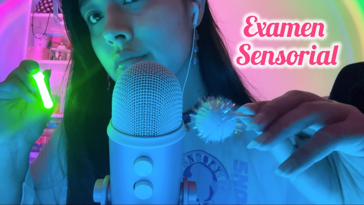 ASMR Examen Sensorial MUY LENTO para Dormir Profundamente