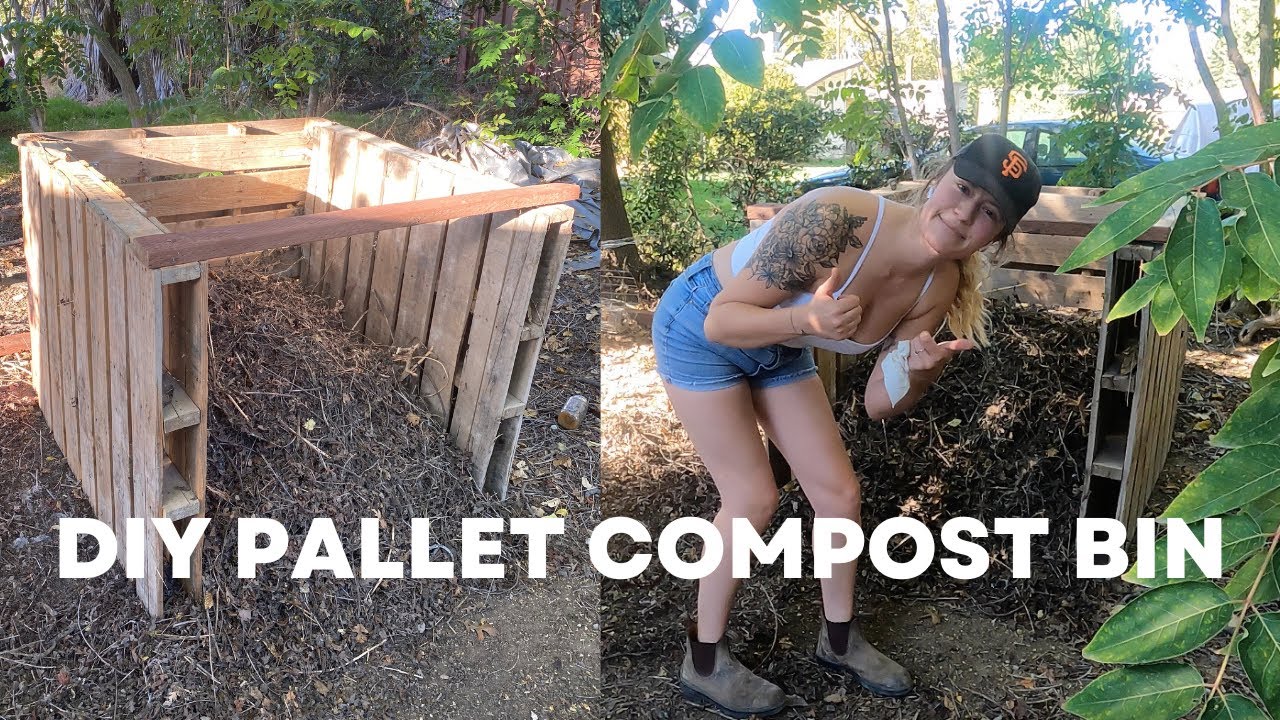 Building a DIY Pallet Compost Bin