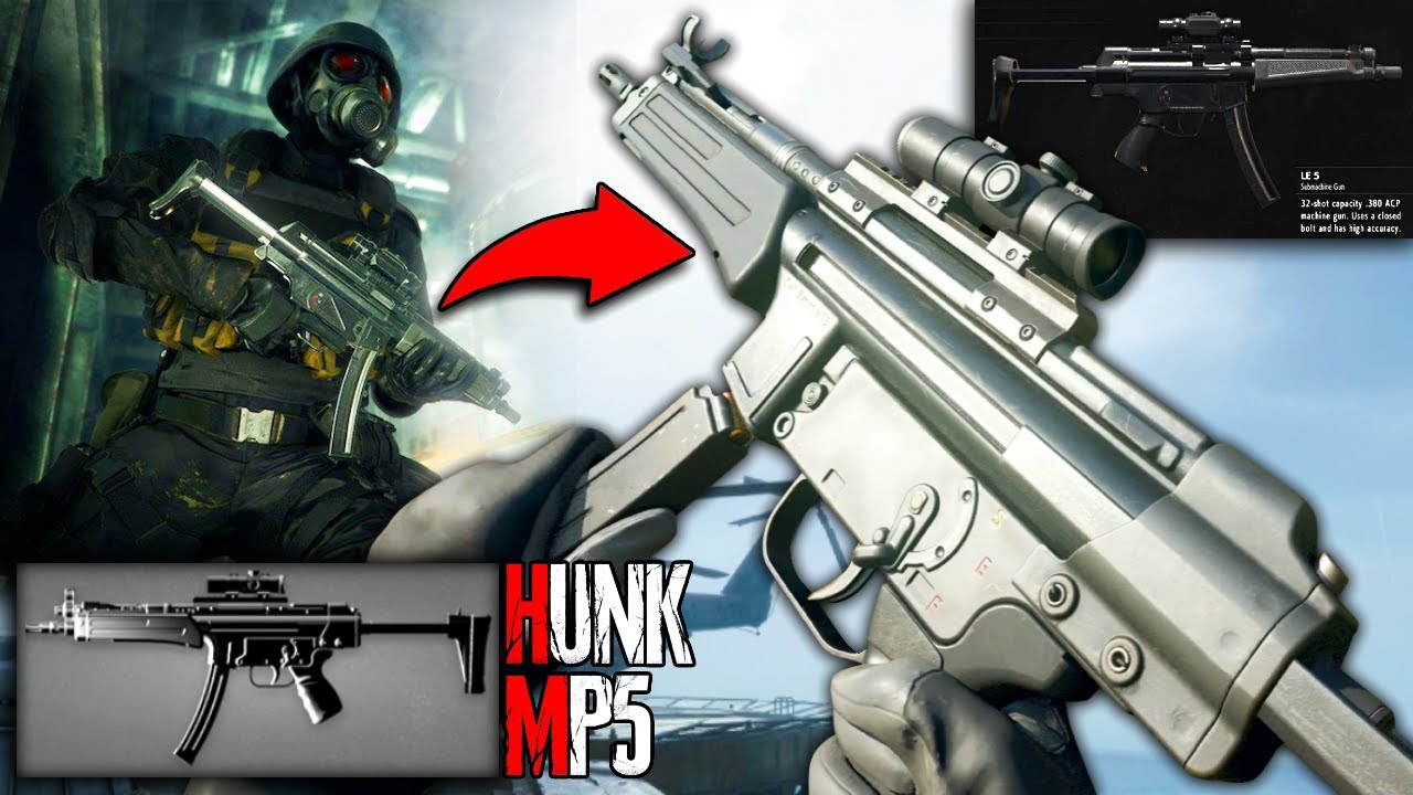 USS Operative Hunk's MP5A3 & USP Loadout from RE2 Remake in Black Ops 6 Season 2 Gameplay