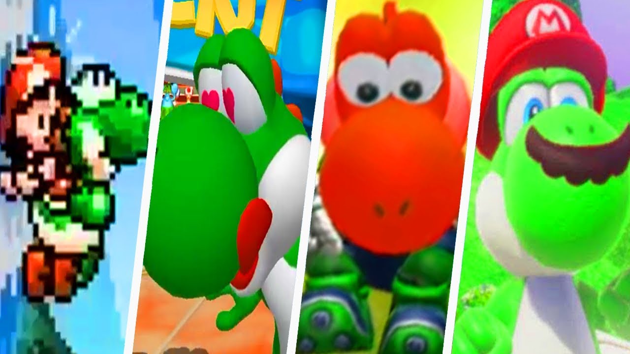 Evolution of Yoshi's Voice in Super Mario Games (1990 - 2018)
