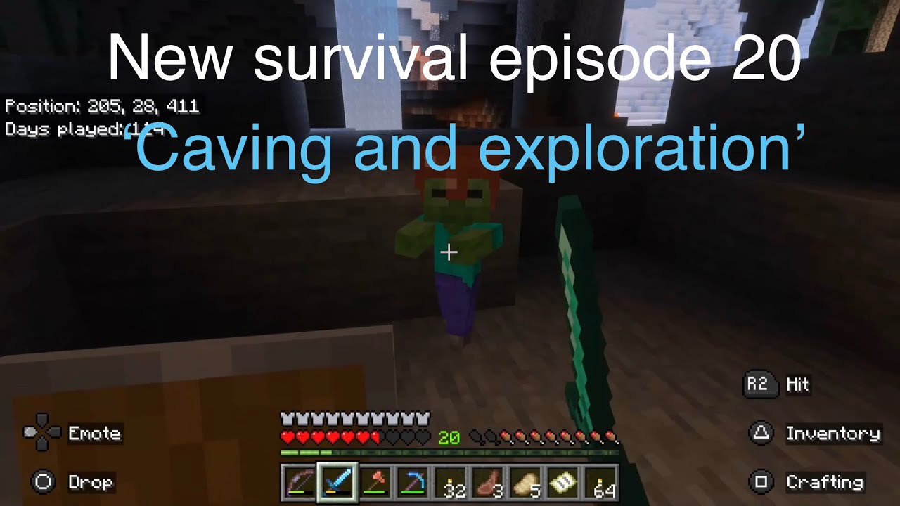 New Survival-Episode 20 ‘Caving and exploration, #jackdb504 