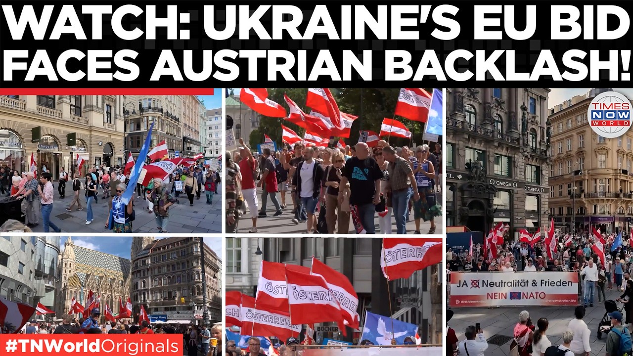 'No NATO, No War': Austria Protesters Reject Military Alignment Over Ukraine, EU Bid Sparks Protest!