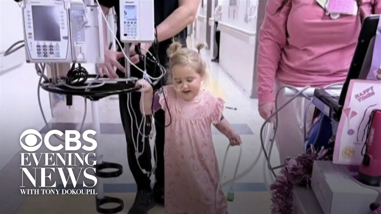 Construction crew brightens hospital stay for 4-year-old patient across the street