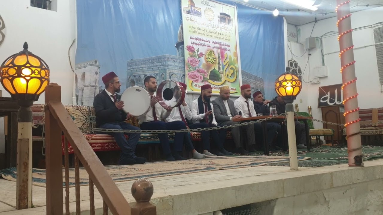 فراس القزاز  حفله في زاويه عبد الكريم الافغاني