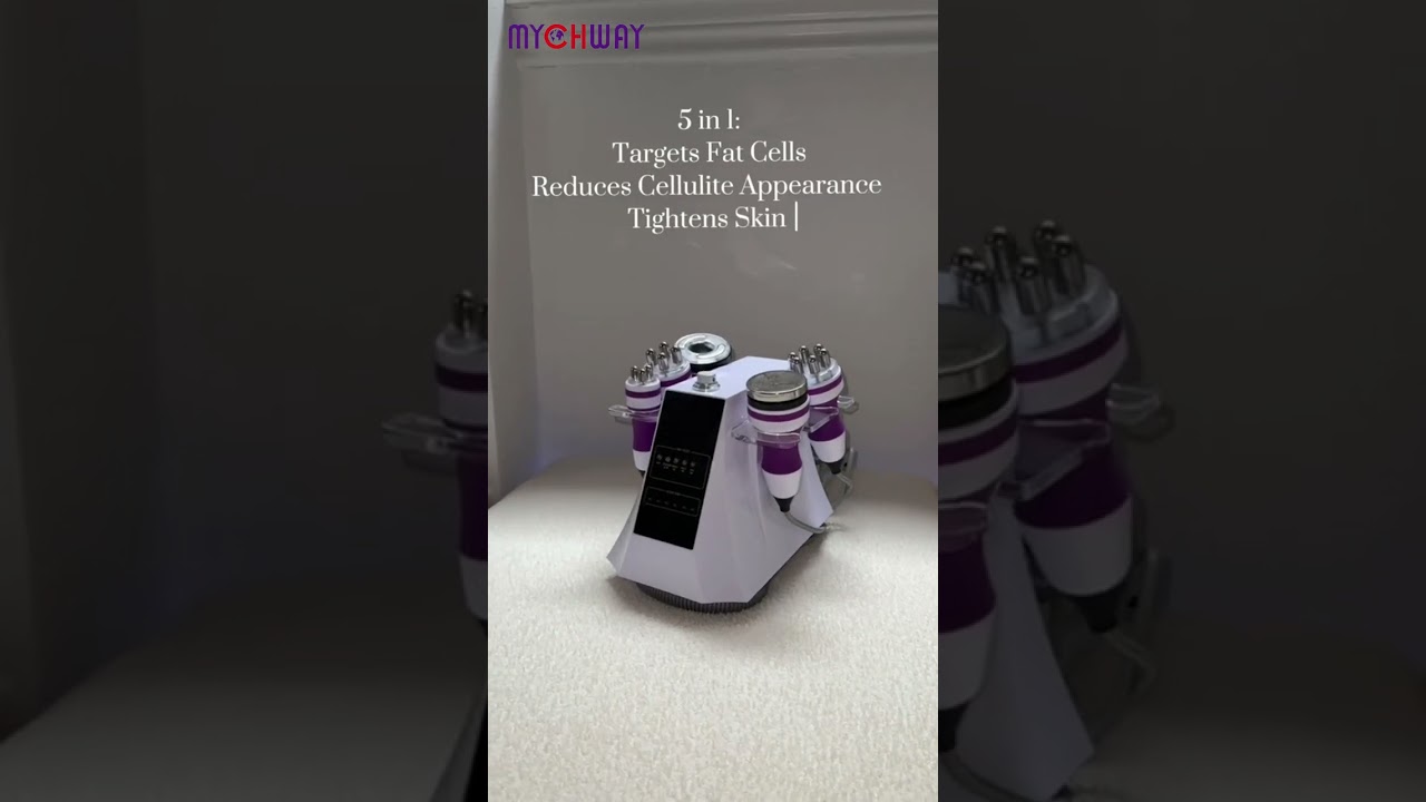 Cavitation + RF + Vacuum = Total Body Care! 5 In 1 Beauty Tech Explained