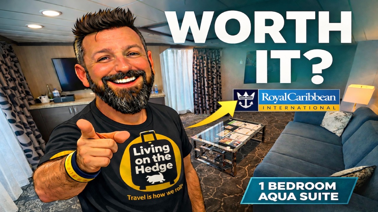 Экскурсия по каюте Aqua Class Suite на лайнере Allure of the Seas от Royal Caribbean | Полный обз...