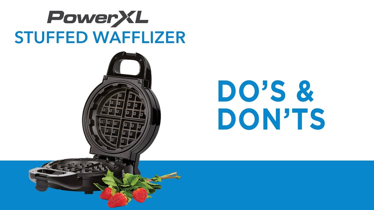 How to use the PowerXL Wafflizer #waffle maker 🧇 | Do's & Don'ts