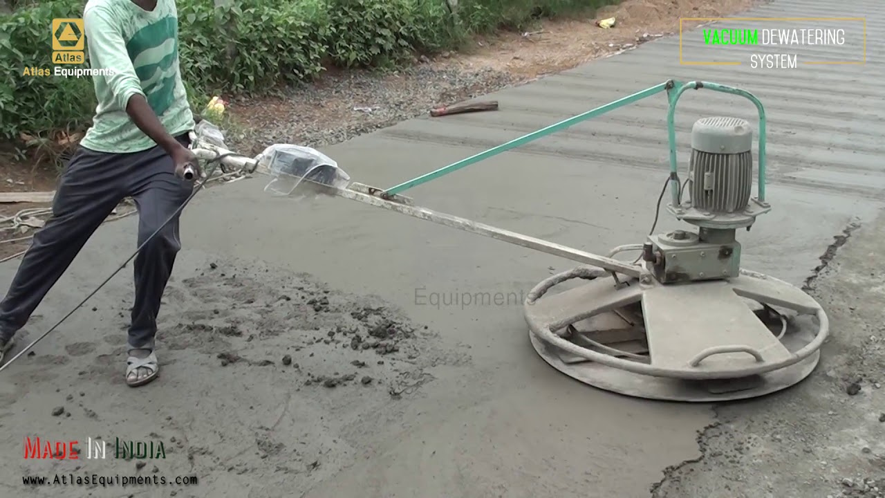 Tremix vacuum dewatering system by Atlas Equipments