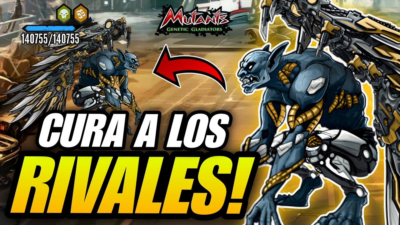 ¡ESTE MUTANTE CURA a los RIVALES INFINITAMENTE! 😱💀 JUGANDO con MECARGOLA - NUEVO EXCLUSIVO