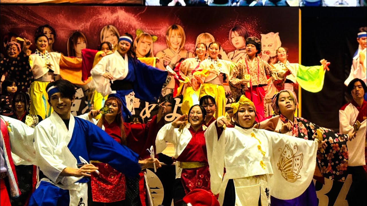 ［4K広角］総踊り『男なら』第3部-/ボートレース下関・よさこい祭り2026.01.18【日刊スポーツ杯イベント演舞】