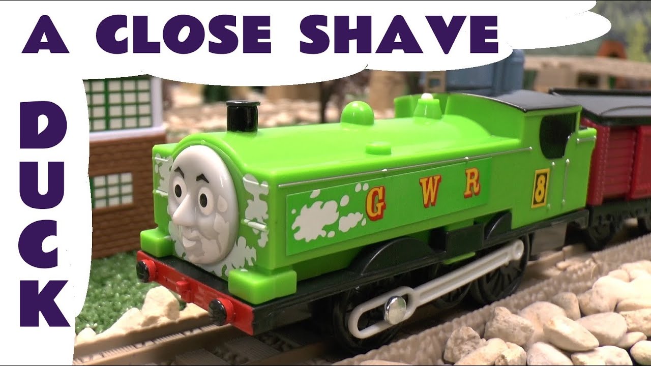 Thomas And Friends Trackmaster Duck's Close Shave Toy Train
