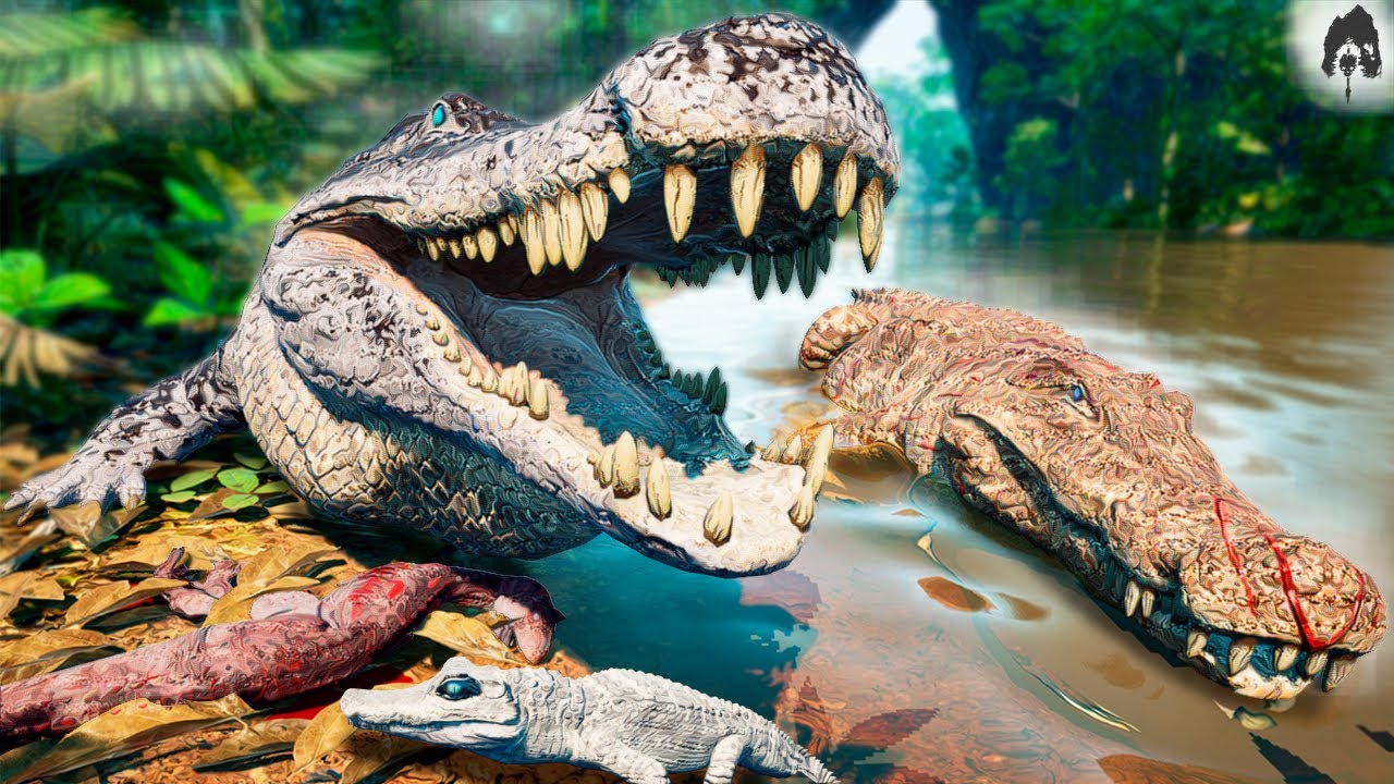 The Isle - Familia Deinosuchus! Fizemos Uma Armadilha! Stego Tentou a Sorte!