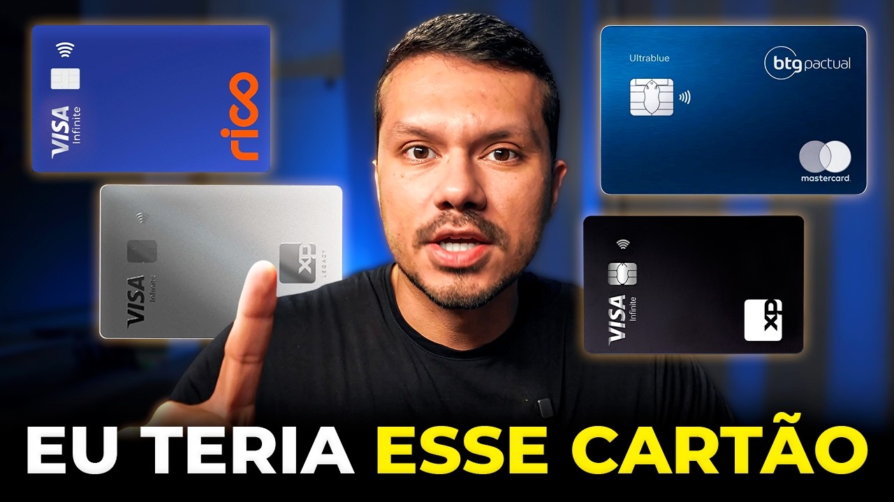 Os MELHORES Cart&otilde;es para Investidores