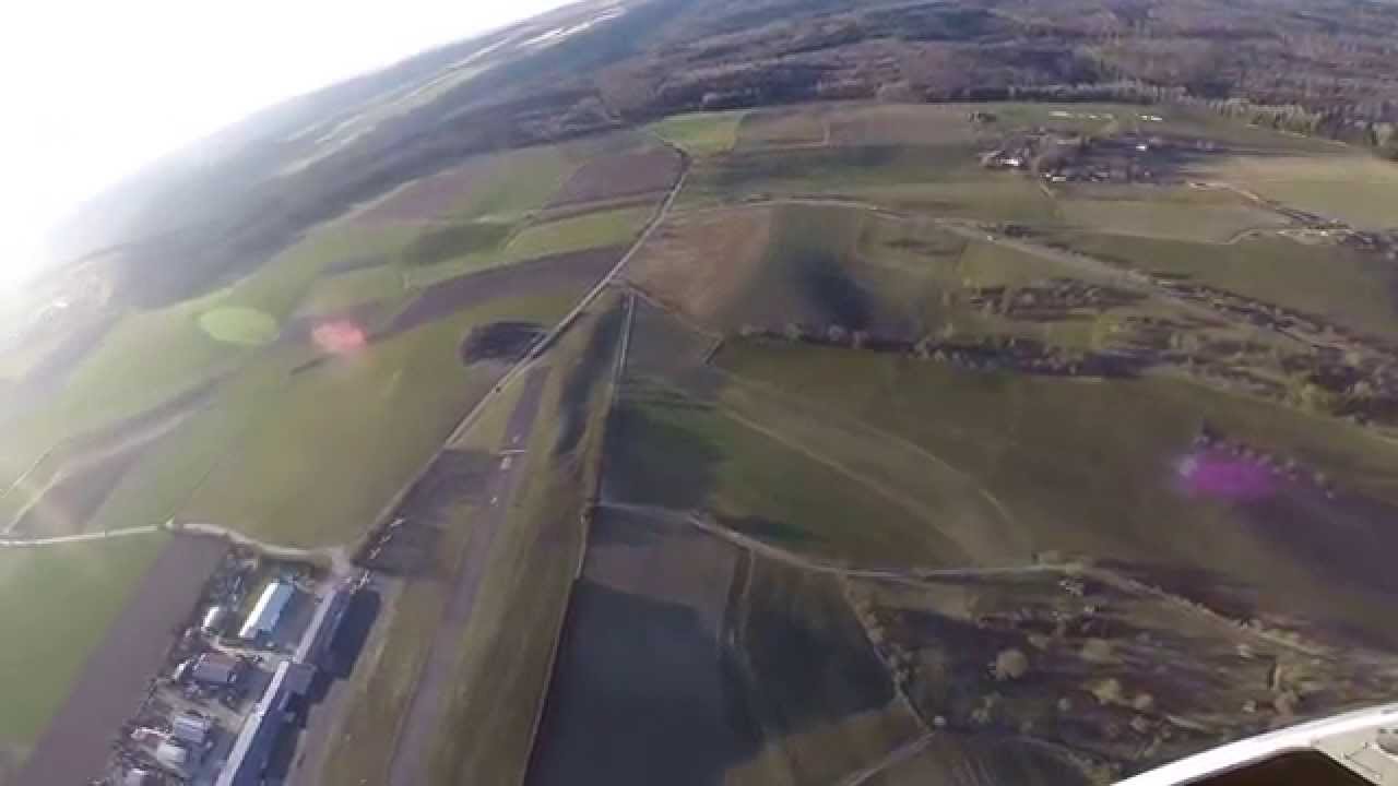 Ziellande&uuml;bung aus 2400ft in EDGM Mosbach-Lohrbach - in Full HD anschauen!