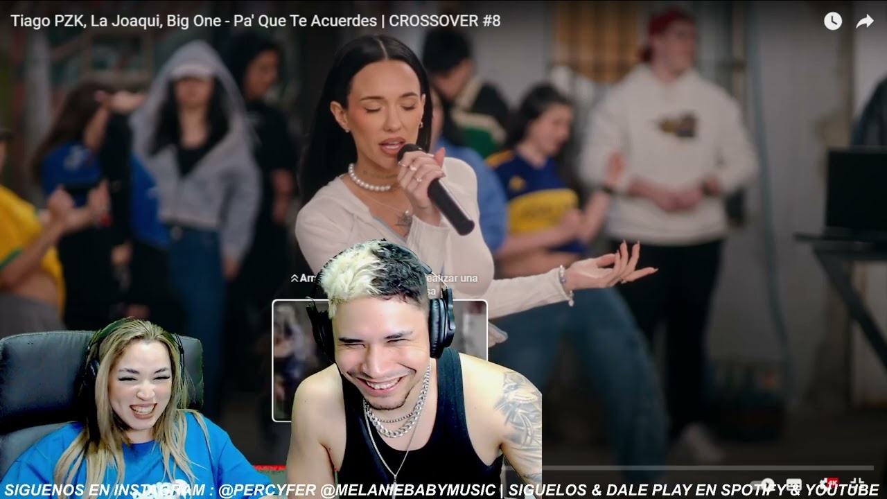 Tiago PZK, La Joaqui, Big One - Pa' Que Te Acuerdes | CROSSOVER #8||  🇻🇪🇵🇪 REACCIÓN
