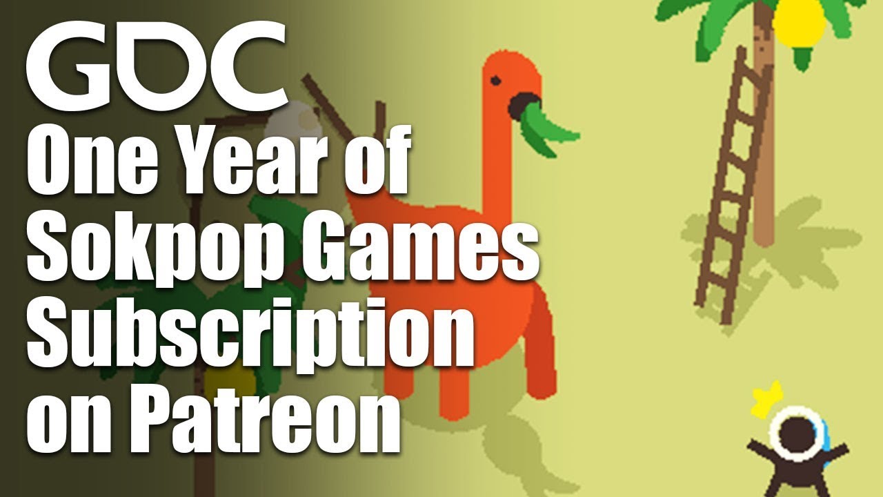 One Year of Sokpop Games Subscription on Patreon