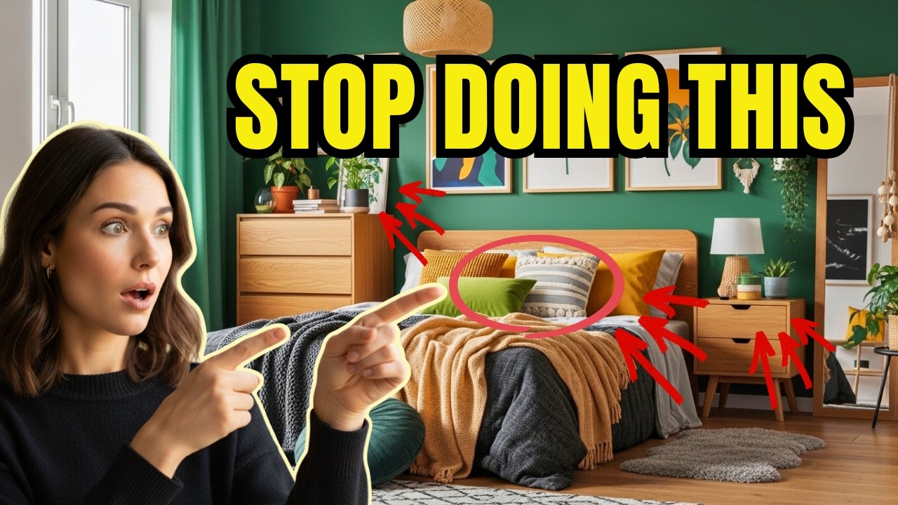 15 вещей, которые нужно немедленно убрать из спальни (дизайнеры их никогда не оставляют).
