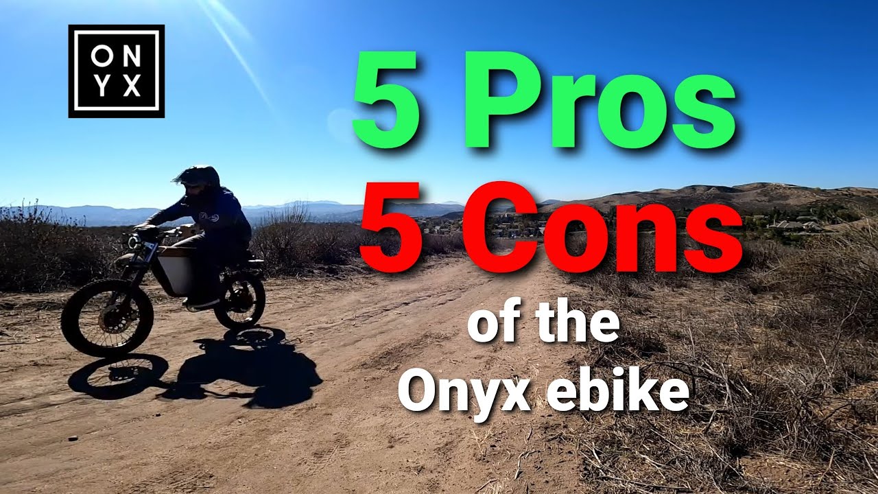 Электровелосипед Onyx RCR: 5 плюсов и 5 минусов