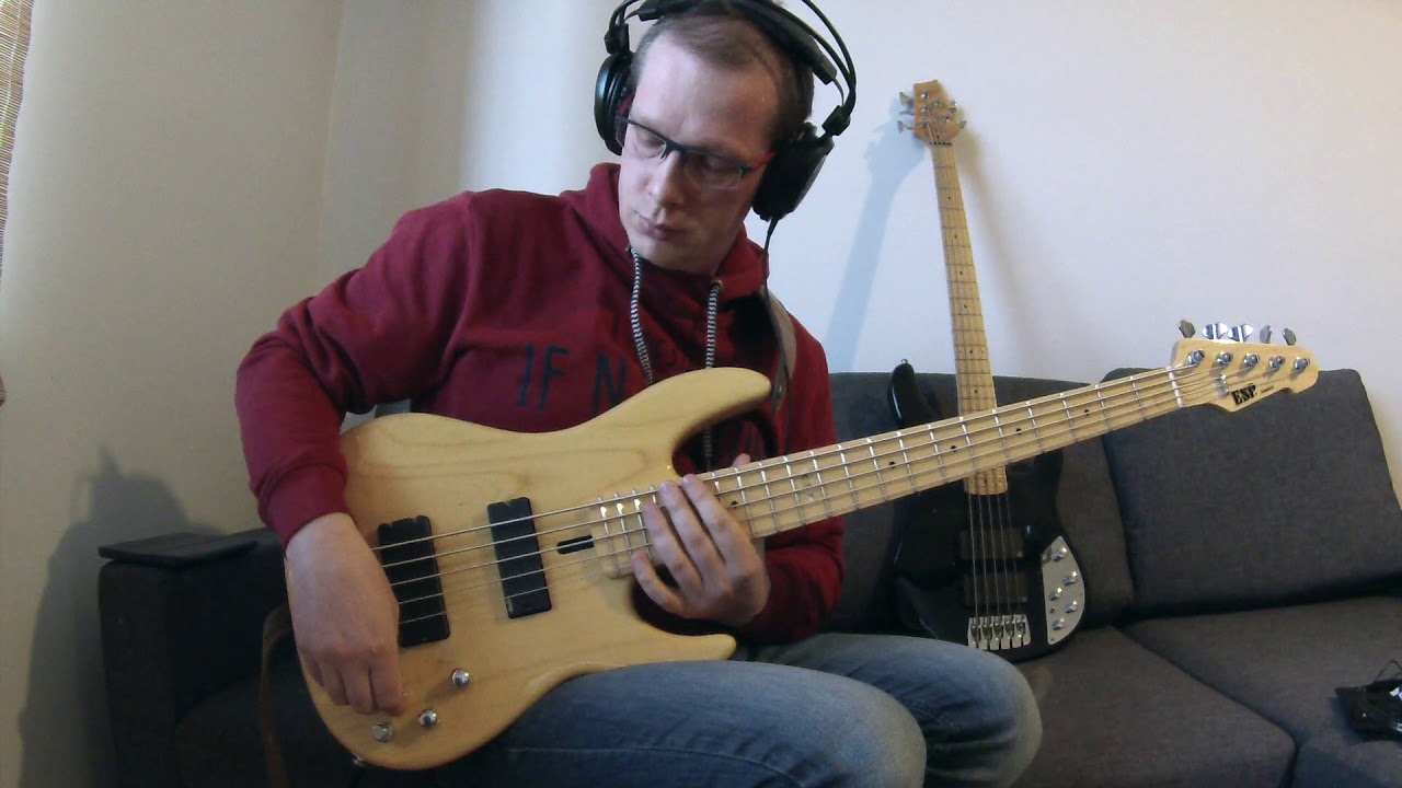 ESP Surveyor II Standard 5 Japan Bass  SOUND TEST - Kosma Kalamarz