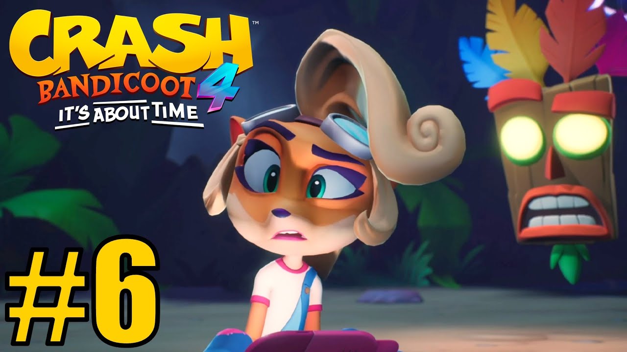 Crash Bandicoot 4: It's About Time, часть 6-N, Остров здравомыслия во тьме [goldiex]