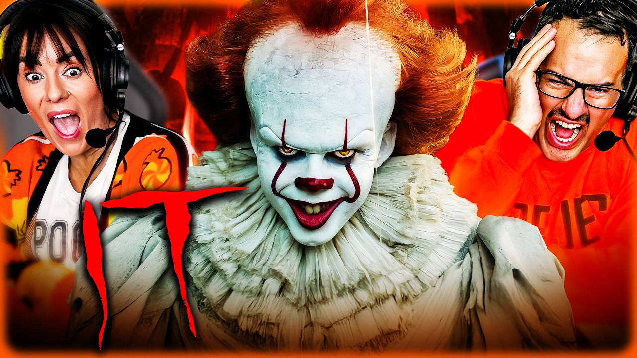 IT (2017) SCARED THE CRAP OUT OF US!! MOVIE REACTION!! Pennywise | Bill Skarsgård | Welcome To Derry