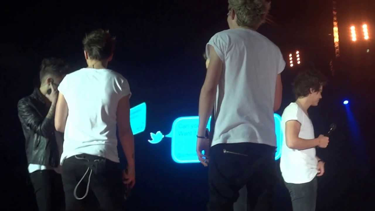 One Direction - I Want It That Way - Stockholm Take Me Home Tour 8/5 HD