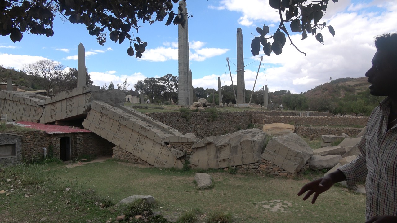 The Obelisk of Axum in Ethiopia's Tigray  - May 2017 Tour